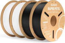 Rapido Filamento PETG, 1,75 Mm, 4 Kg, 30-600 Mm/S, Filamento per Stampante 3D PE