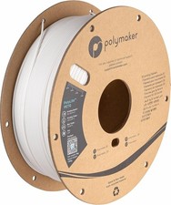 Polymaker Filamento PETG 1,75 mm 1 kg Bianco Stampante 3D Filamento Stampa 3D