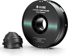 Filamento di nylon riempito in fibra di carbonio Epa-Cf nero 1,75 mm bobina da 1 kg (2,2 libbre) per 3D