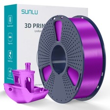 Filamento stampante 3D Sunlu 1 kg viola SETA PLA+ 1,75 mm SETA per stampanti 3D FDM