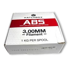 HATCHBOX ABS 3,00 mm Filamento per stampante 3D in bagliore al buio, bobina da 1 kg