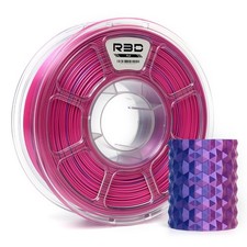 Filamento filamento stampante 3D R3D doppio colore seta PLA, coestrusione, 1,75 mm 1 kg, 