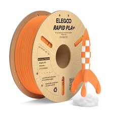ELEGOO Rapido Filamento PLA 1.75mm Arancione 1KG Alta Velocità 30-600 mm/s