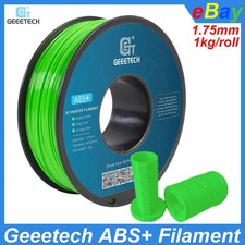 Geeetech Filamento ABS+ 1,75mm 1kg Verde Alta Resistenza ABS+ Filamento Stampante 3D