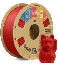 Filamento stampante 3D PLA 1,75mm 1kg superficie opaca bassa deformazione OVERTURE bobina