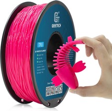 Geeetech TPU filamento stampante 3D 1 kg 1,75 mm rosa 95 A filamento TPU ad alta elasticità