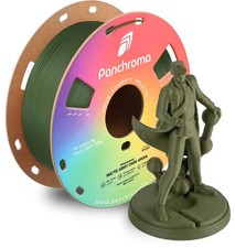 POLYMAKER 3D Filamento PLA MATTE, 1 kg, Verde Scuro, 1,75 mm