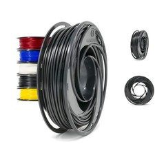 Filamento TPU nero 200g 1,75mm - perfetto per prototipi e progetti creativi