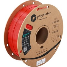 Polymaker Filamento PETG, 1,75 mm, 1 kg - Tonalità: Rosso