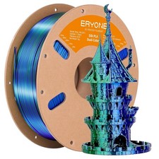 Filamento PLA doppio colore 1,75mm 1kg Eryone, dual silk, multicolore