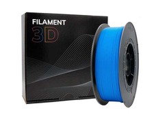Filamento PLA 3D - Diametro 1,75 mm - Bobina da 1 kg - Colore Azzurro