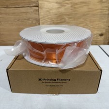 Bambu Lab Filamento Stampa 3D PETG Arancione Traslucido 32300 1,75 mm/BN2