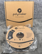 Polymaker Filamento Nero per Stampa 3D PE01001 PolyLite ABS 1,75mm 1kg Nuovo