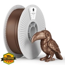 KEXCELLED Filamento PLA Metallizzato 1,75mm Caffè Oro 1kg Bobina