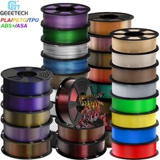 GEEETECH 1,75 mm ASA PLA PLA+ HSPLA SETA OPACA LEGNO PLA PETG ABS+ filamento TPU