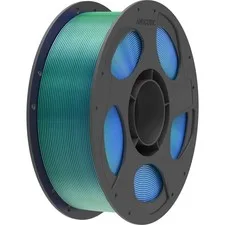 ANYCUBIC PLA Silk Dual-Color Filamento 1,75mm 1kg Blu-Verde per Stampa 3D