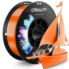 CREALITY PETG Filamento 1,75 mm Stampante 3D ‎1,75 mm, 1 kg Petg Arancione con Bobina 