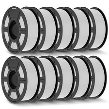 JAYO PLA+ Filamento 1,75mm, 11kg (1,1kg*10 Bobine), Filamento per (Q3g)