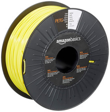 Filamento per Stampanti 3D, in PETG, 1.75 Mm, Giallo, 1 Kg per Bobina