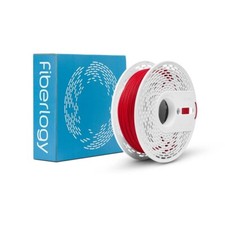 Fiberlogy filamento stampante 3D nylon PA12+GF15 rosso 1,75 mm con fibra di vetro