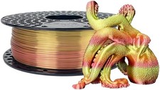 AzureFilm PLA Silk 1.75mm 1kg Rainbow Glossy 3D Printer Filament