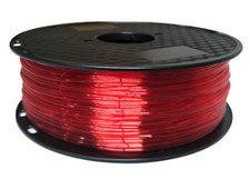 Filamento PETG 1.75mm 1KG Rosso Trasparente Alta Qualità Consumabili per Stam...
