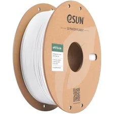 Filamento PETG 1,75mm Bianco eSUN 1kg, resistente, facile da stampare