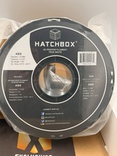 Filamento stampante 3D HATCHBOX PLA 1,75mm - Bianco - Bobina da 1kg - Nuovo Sigillato
