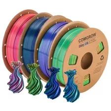 Stampante 3D 4 kg Comgrow Tri-Colors Silk PLA 1,75 mm precisione filamento +/-0,02 mm DE