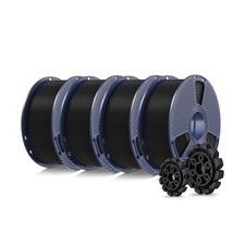 SUNLU PLA+2.0 Pacchetto Filamento Stampante 3D, 4KG Aggiornamento PLA+ Filamento 1,75mm, T...