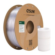Filamento PETG 1.75mm 1kg eSUN, stampante 3D, alta precisione, trasparente