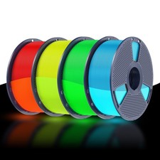 Filamento PETG 1,75mm Bagliore al Buio Confezione da 4kg Precisione Dimensionale + - SUNLU