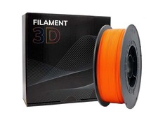 Filamento PLA 3D - Diametro 1,75 mm - Bobina da 1 kg - Colore Arancione