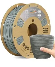 Filamento TPU Overture HS Grigio 1.75mm 95A per Stampa 3D 1kg