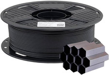 PETG - Filamento in Fibra Di Carbonio per Stampante 3D, Colore Nero, 1,75 Mm, Bo