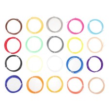 20pcs Printing Pen ABS Filament 1.75mm 3D Pen Filaments Refills 3D Pen Filament