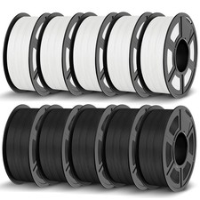 Pacchetto filamento stampante 3D 1,1 kg PLA 0,02 mm precisione 0,02 mm confezione da 10 1,1 kg JAYO