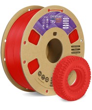 OVERTURE Filamento TPU 1kg, 1.75mm Flessibile TPU Filamento per Stampante 3D, El