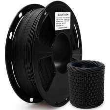 Filamento stampante 3D PLA 1,75mm+ - 0,03mm 1Kg bobina GIANTARM nero 1Kg2,2lbs