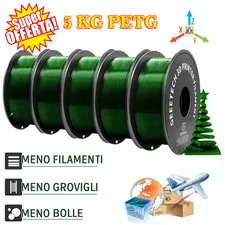 Geeetech PETG 1.75mm 5kg Verde