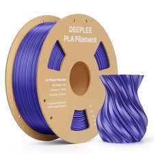 Filamento DEEPLEE Silk PLA, Viola Malva, Tolleranza +/- 0.02 mm,