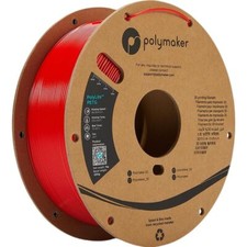 Filamento PETG 1,75mm 1kg Polymaker PolyLite Stampa 3D Red