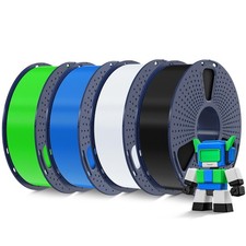 SUNLU 4KG Alta Velocità Filamento PLA 1.75mm, Filamento per Stampante 3D Veloce 