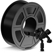 Filamento PETG 1,75mm Nero 1,1 KG, Filamento per Stampante 3D PETG Forte Durezza...