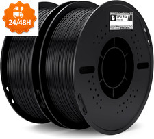 TPU 95A Filamento per Stampanti 3D 1,75 Mm Nero 2KG, TPU Filamento Flessibile Mo