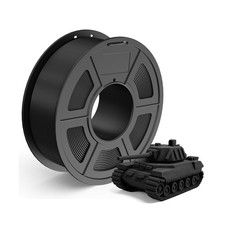TECBEARS PLA Filamento 1,75 mm, Filamento per stampante 3D ben avvolto, Dimensionale A