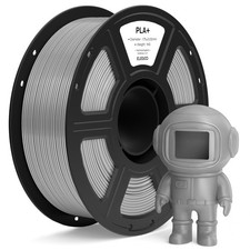 ELEGOO PLA+ Filamento 1,75mm Grigio 1KG, PLA Plus ad Alta Resistenza per Stampan