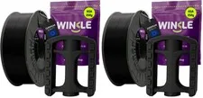 WINKLE Filamento ASA 1.75mm Nero Corvino, Bobina da 250g, Filamento per Stampant