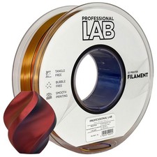 Filamento PLA Silk Tricolor rosso giallo blu Prof. Lab 1,75 mm 1000 g