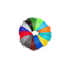 Filamento PLA per stampante 3D 100 metri,diametro1.75mm,peso 300gr 20 colori div